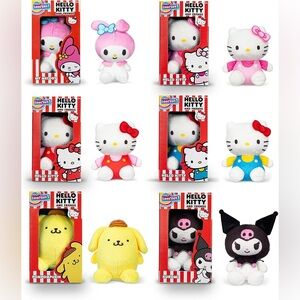 Full Set of Micro Teenies Hello Kitty & Friends Plush 3” Figures